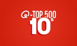 Qmusic Q-top 500 van de 10s