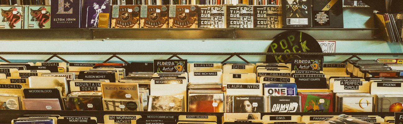 Recordstore (foto: Mick Haupt op Unsplash)