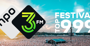 De Staat, Franz Ferdinand en Typhoon aan kop in 3FM Festival Top 999