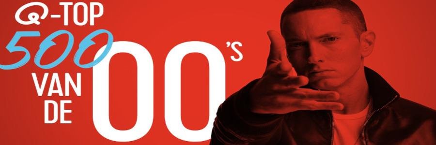 Q-top 500 van de 00's op Qmusic