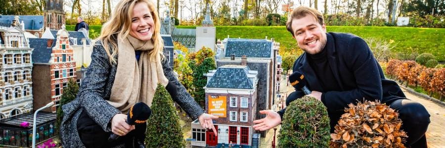 Ilse DeLange vereeuwigd met eigen plein in Madurodam